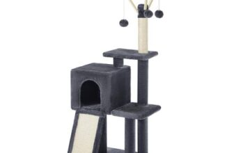 FEANDREA Cat Tree Tower for Indoor Cats and Kittens