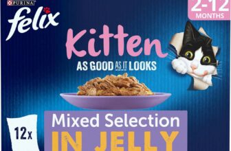 FELIX As Good As it Looks Kitten Mixed in Jelly Wet Cat Food 12x85g