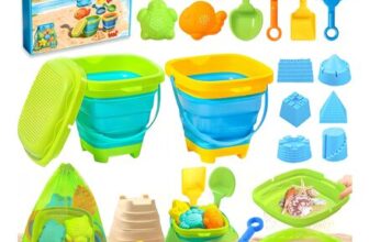 FLEXTRIX 19-Piece Collapsible Beach Sand Toy Set