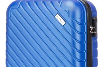 FLYMAX 45x36x20 EasyJet Cabin Bag Cabin Suitcase Carry on Hard Shell Hand Luggage Case Approved for Ryanair EasyJet 2 Fits 8kg/12kg 30 Litre Capacity 3 Digit Lock Telescopic Handle Luggage