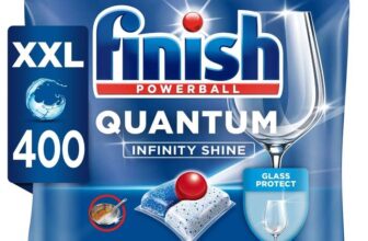 Finish Quantum Infinity Shine Dishwasher Tablets Regular 400 Tabs – with code – Sold by Official_Brand_Outlet