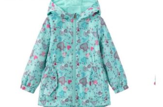 Firetrap Kids Enchanted Blossom Pink Floral Hooded Long Sleeve Anorak