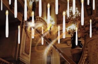 Floating LED Candles 20 Pack with Magic Wand Remote Timer Battery Operated for Party Decor – White 20 Pcs