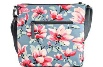 Floral Cross-Body Bag – BLUE FLORAL