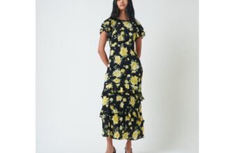 Floral Midaxi Tea Dress