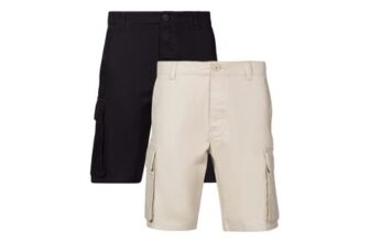 French Connection 2 Pack Cotton Cargo Shorts