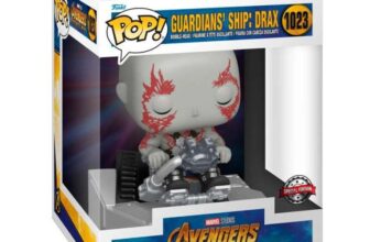 Funko Pop Deluxe: Marvel – Guardians Of the Galaxy Ship – Drax – Avengers Infinity War – Collectable Vinyl Figure – Sold by EAMeenan FBA