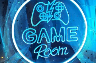 Game Room Neon Sign for Gamer Room Decor,Powered by USB Engrave Art Light Dimmable Gaming Light Neon Sign for Wall Decor Bedroom,Game Zone,Best Gamer Gifts for Boys,Kids