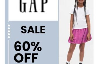 Gap Girls Fashion Sale – Upto 60% off on Girlswear