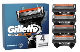 Gillette ProGlide 4 Razor Blade Refills with Lubrastrip
