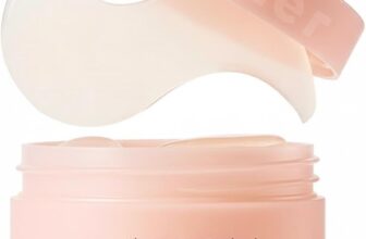 Ginseng Retinal Under Eye Patches for Puffy Eyes, Revive Under Eye Masks Skincare, Under Eye Gel Patches, Brightens Dark Circles, Smooth Wrinkles & Fine Lines, Korean Skincare 60Patches