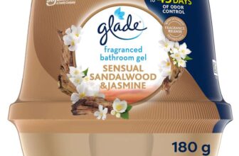 Glade Fragranced Bathroom Gel, Bathroom Air Freshener & Discreet Odour Eliminator – w/Voucher