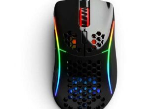 Glorious Model D- USB RGB Optical Gaming Mouse – Glossy Black
