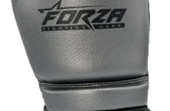 Gloves 75 Artificial Leather Silver