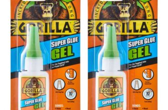 Gorilla Super Glue Gel 15g (Pack of 2)