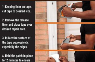 Gorilla Waterproof Patch & Seal Tape White 3m