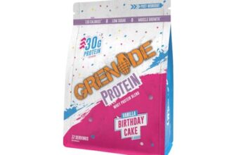 Grenade Protein Birthday Cake Powder