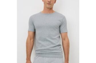 Grey Medium Thermal Short Sleeve T-Shirt
