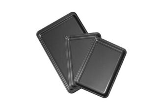 Grey Non-Stick Oven Tray Set of 3 (FREE C&C)