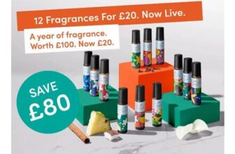 Gruum 12 Months Of Fragrance With 12 Unique Eau De Parfum Fragrances, SAVE £80