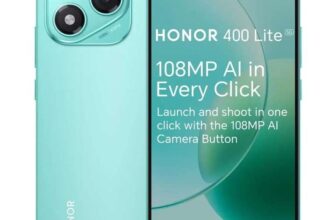 HONOR 400 Lite – 256GB – Velvet Black/Green/Grey (with Code)