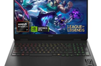 HP OMEN 16 Gaming Laptop AMD Ryzen AI 7 350 Processor 16GB RAM 1TB SSD NVIDIA GeForce RTX 5050