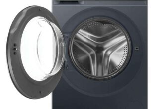 Haier HW100-BP14357GUUK, 10kg Washing Machine, A Rated in Graphite – 5 Year Warranty