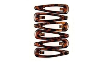 Hair Accessories Snap Hair Clips Bendies Sleepies 6 X Snap Hair Clips