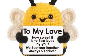 Handmade Crochet Bee Gift for Partner to My Love