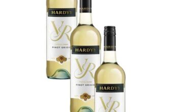 Hardys VR Pinot Grigio 11% Volume White Wine 750 ml x 3 – (3 for 2 – £3.86 a bottle)
