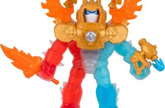 Heroes of Goo Jit Zu Goo-Tron Supreme Combines The Power Of Blazagon, Pantaro & Thrash In 1 Ultimate Hero.