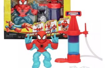 Heroes of Goo Jit Zu Spider-Man Hero Creator Figure – Free C&C Only, Limited Locations