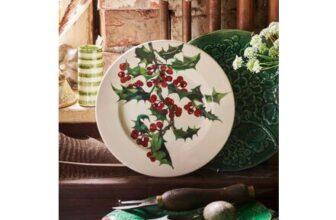 Holly Medium Dinner Plate, 8.5 Inch