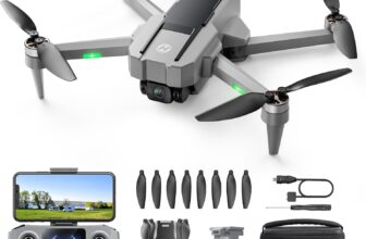 Holy Stone HS440G Drones for Adults with Camera 4K, Foldable GPS Drone with 23Mins Flight Time, Auto Return, Follow Me, Waypoints, 5G Transmission, Under 249g Easy for Beginners