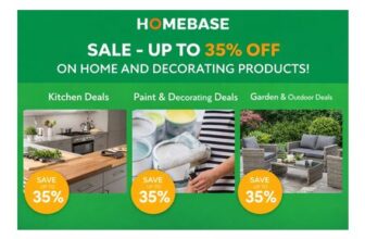 Homebase Sale – up to 35% off on Home and Decorating Products