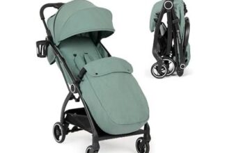 Ickle Bubba Aries Max Autofold Stroller, Sage Green