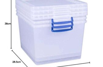 In-Warehouse Only Really Useful 3 x 33.5 Litre Storage Boxes with Lids