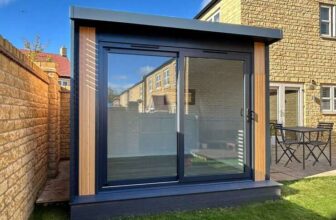 Installed Garden Room, External Footprint 2,460mm x 2,880mm, Basebox Plus by Green Retreats