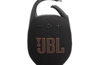 JBL Clip 5 Ultra-Portable Bluetooth Speaker with Integrated Carabiner