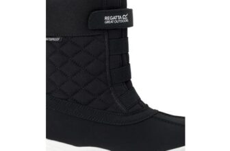 Jet Black Regatta Moritz Breathable Waterproof Boots