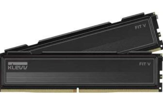KLEVV FIT V 32GB (2x16GB) 5600MHz C30 DDR5 Dual Channel Kit – Black – Free Delivery with code