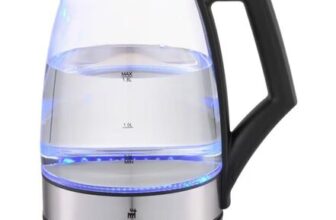 Karaca Glacia Glass Kettle Electric 1.8 L – 2200W Fast Boil