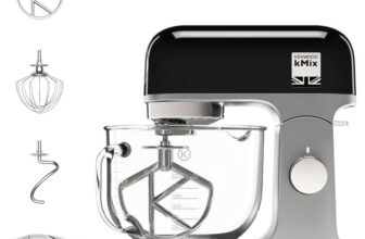 Kenwood KMX754BK Stand Mixer 5L Capacity 1000W Motor Black