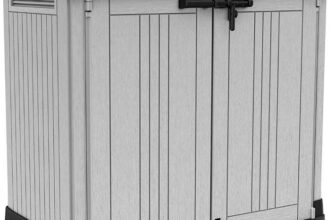 Keter Store It Out Max 1200L Garden Storage Shed 5 x 3ft, 5 year warranty