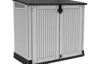 Keter Store It Out Midi Grey Storage Box – 880L – 5 Year Warranty – £92 w/ B&Q Club Signup