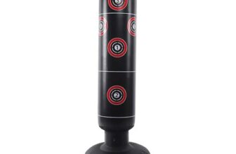 Kids Inflatable Boxing Punch Bag Set with Gloves