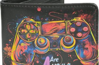 Kids Wallet for Boys Teen, Cool Game Controller Wallet for Boys PU Leather Bifold Kids Wallet with Colorful Print Compact Wallet for Teenage Boys Pratical Gaming Gifts for Boys Teens Gamers