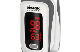 Kinetik Wellbeing Finger Pulse Oximeter – Heart Rate Monitor