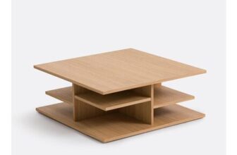 LA REDOUTE INTERIEURS Abac Oak Veneered Coffee Table