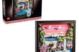 LEGO Art 31218 Japanese Cherry Blossom Landscape Set Free C&C